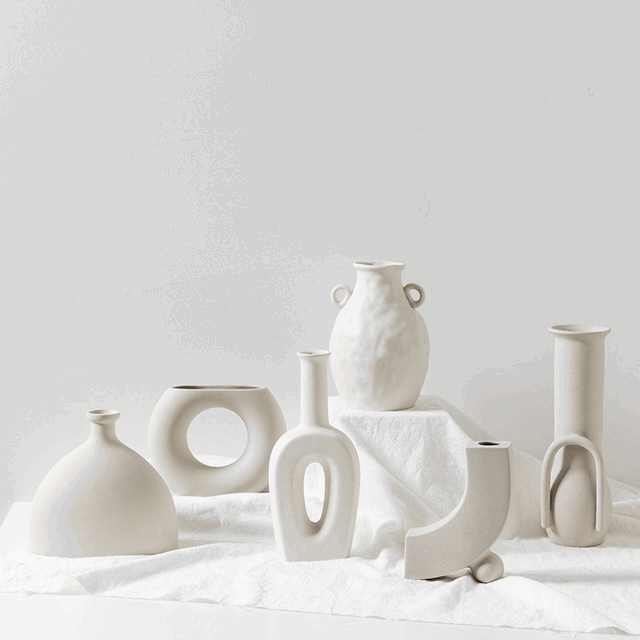 Nordic decoration ceramic vase