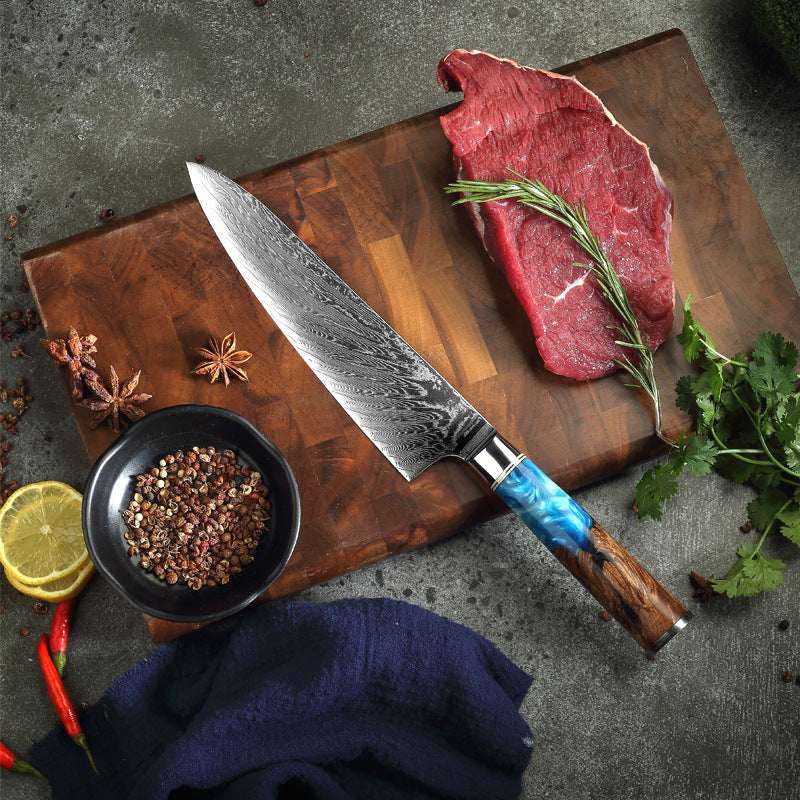 Pattern Kitchen Knife     