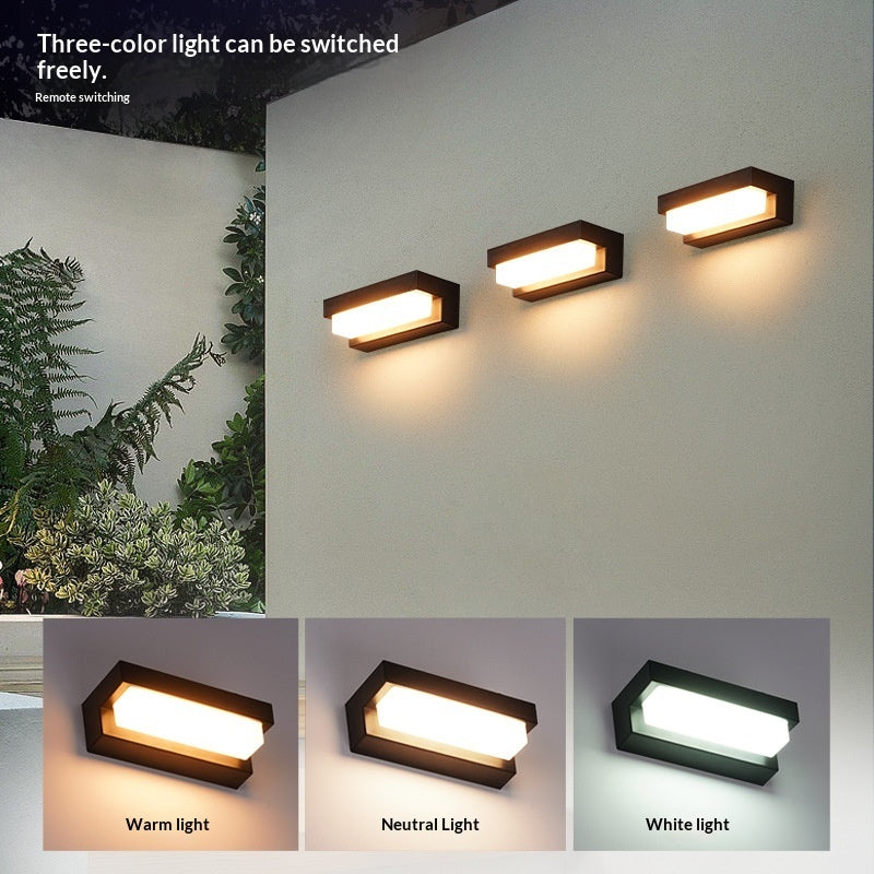 Outdoor Patio Waterproof Solar Wall Light