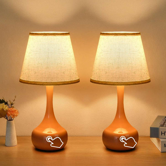 2-piece Set Of Three Level Dimming Small Table Lamp