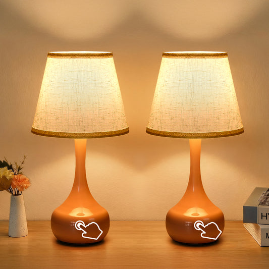 2-piece Set Of Three Level Dimming Small Table Lamp