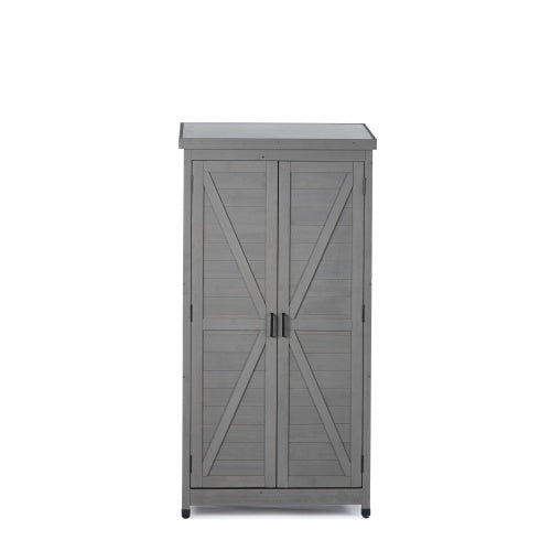Outdoor Lockers Metal Tops Garden Storage Sheds