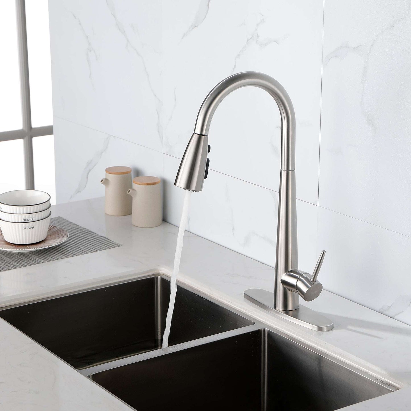 High Curvature Single Handle Kitchen