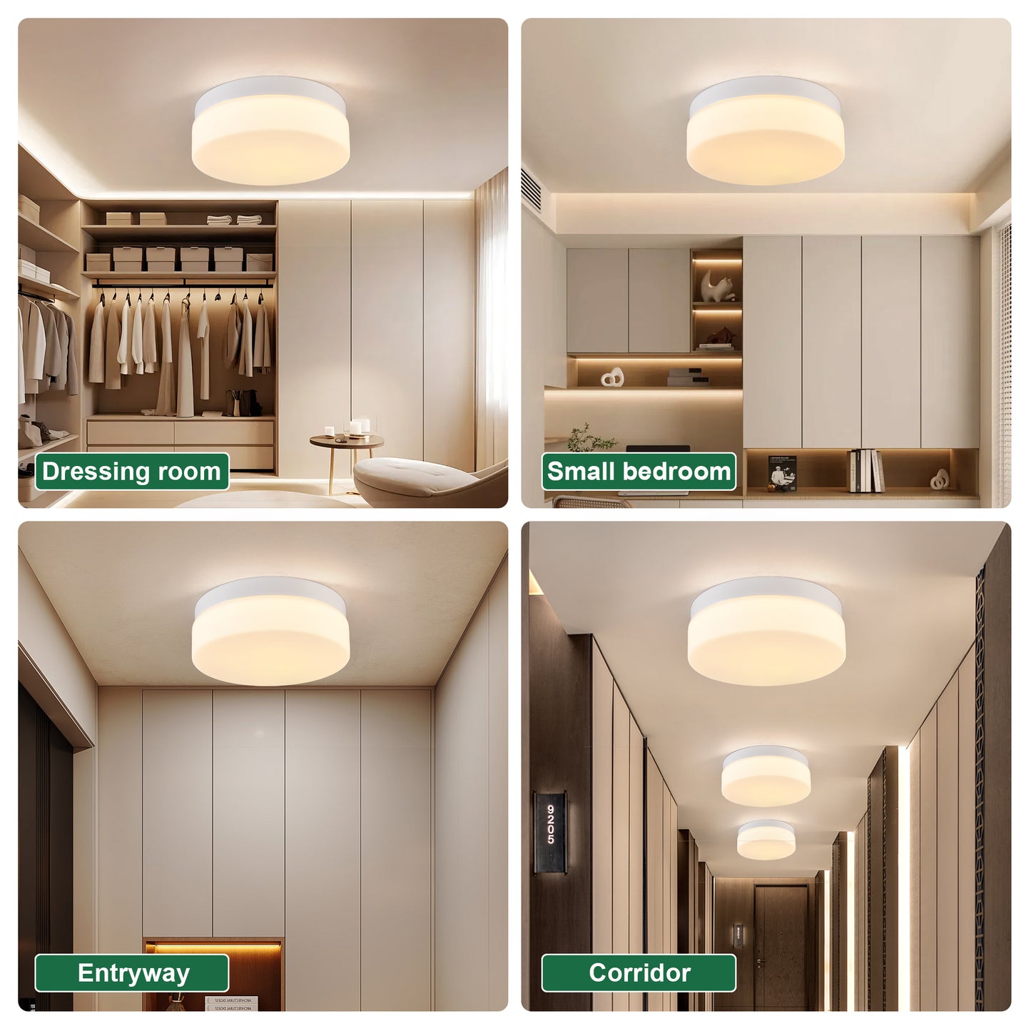 1 PACK LED Flush Mount Ceiling Light Fixture Ceiling Lamp  