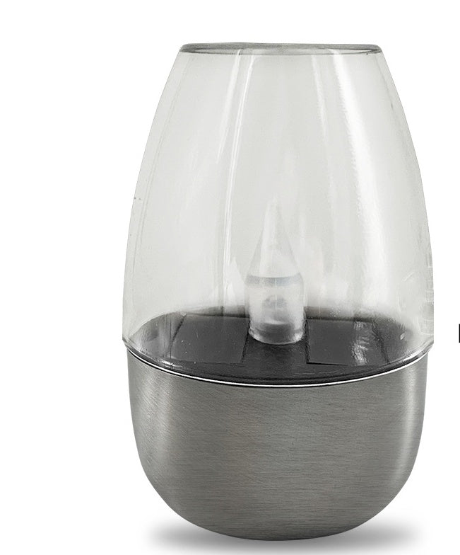 Solar Light Outdoor Patio LED Stainless Steel 