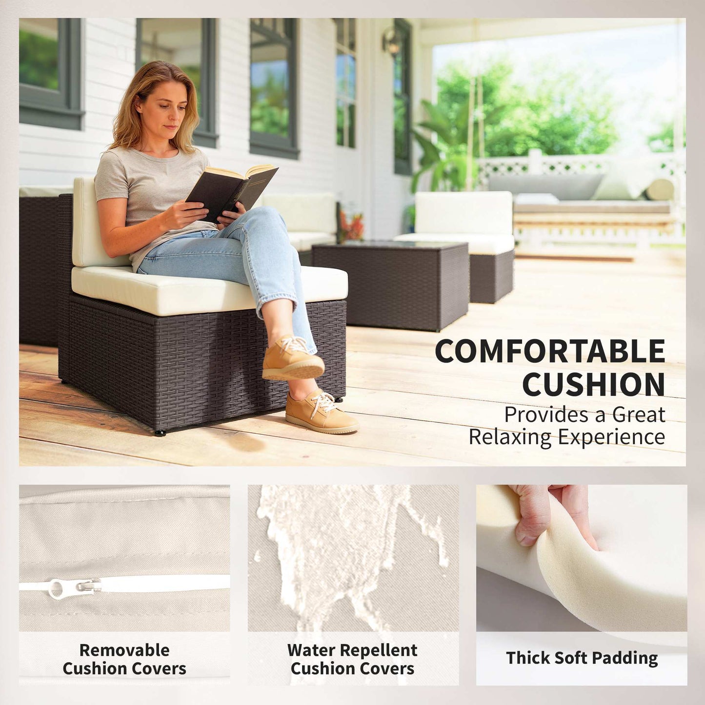 7 Piece Patio Furniture Set