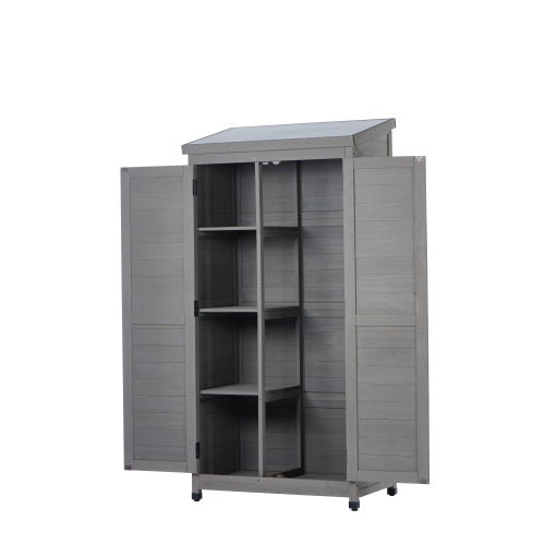 Outdoor Lockers Metal Tops Garden Storage Sheds