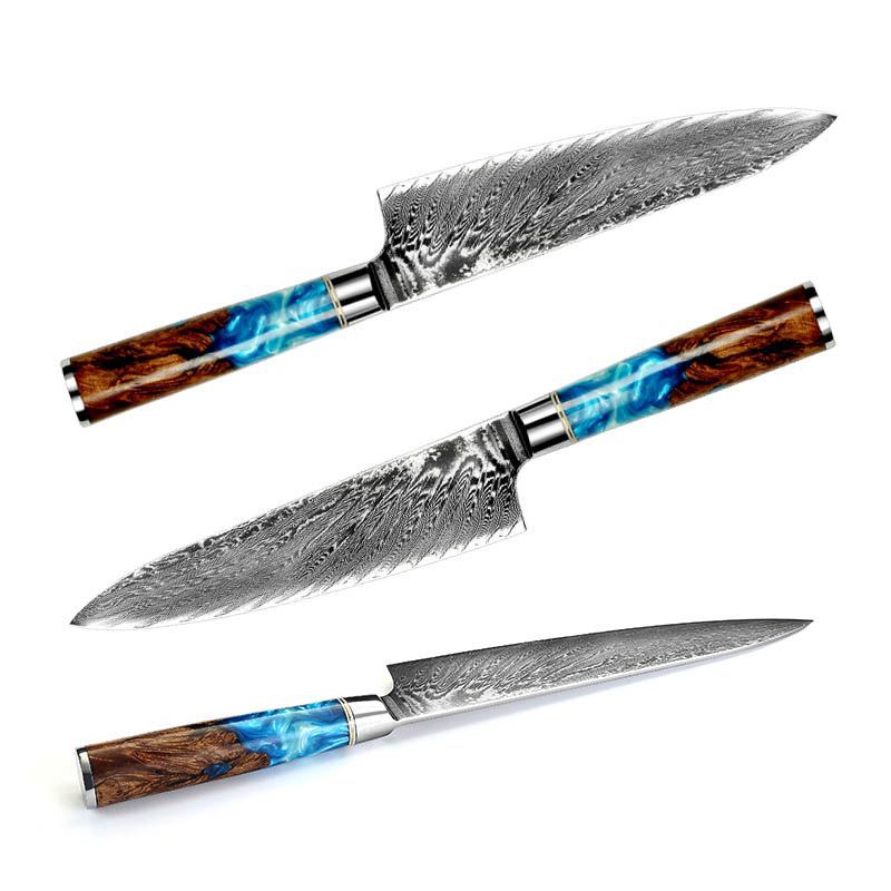 Pattern Kitchen Knife     