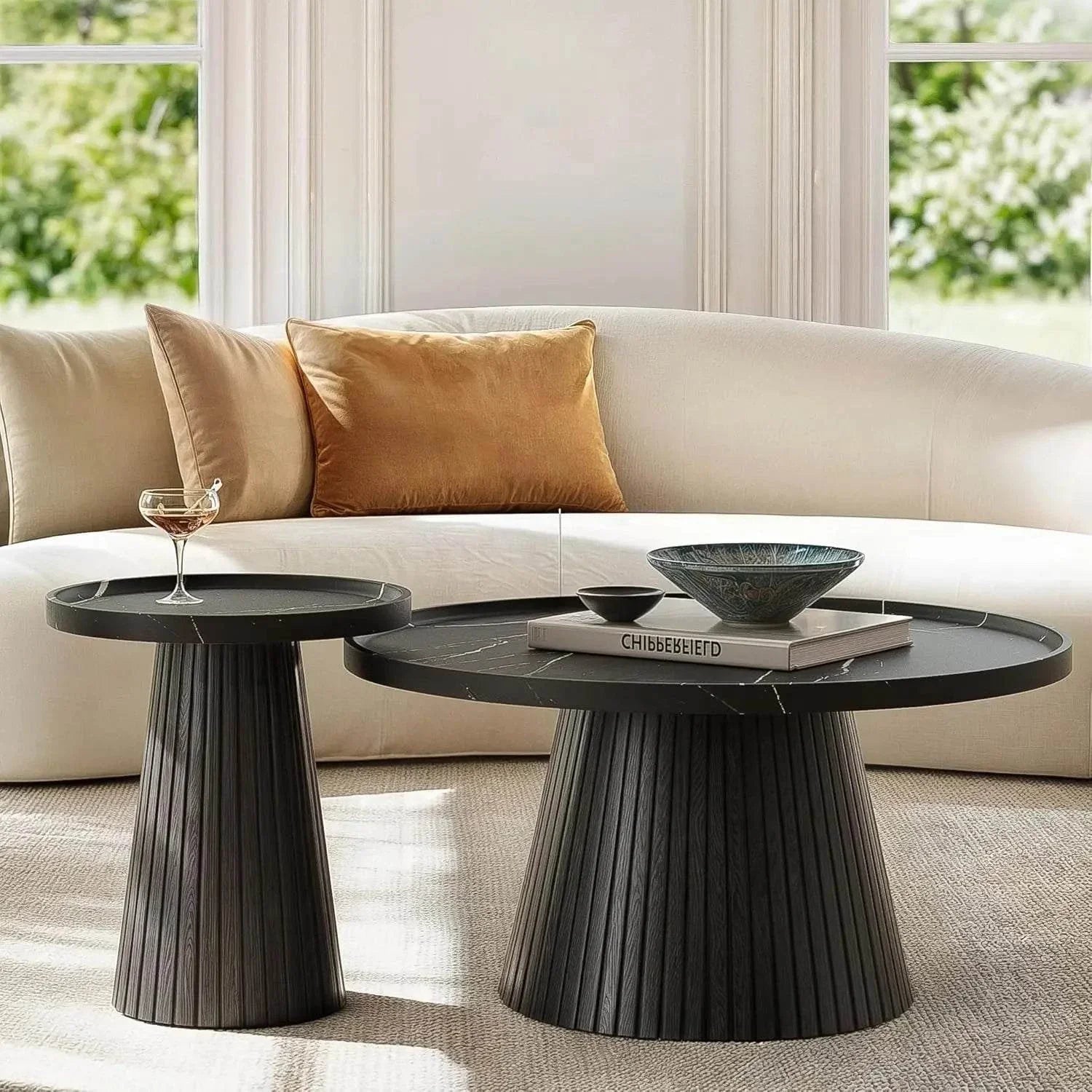 Nesting Coffee Table Set of 2