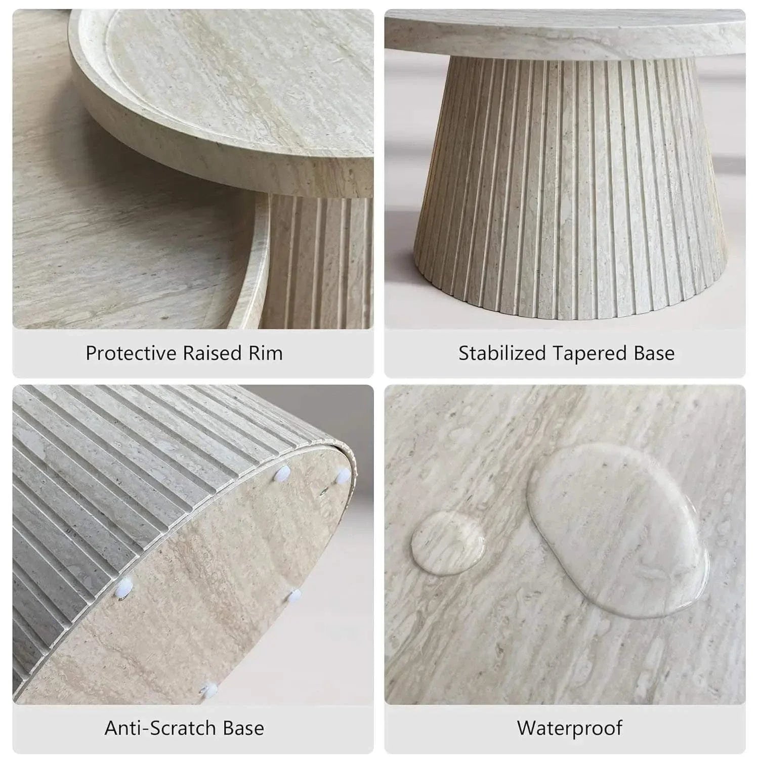 Nesting Coffee Table Set of 2