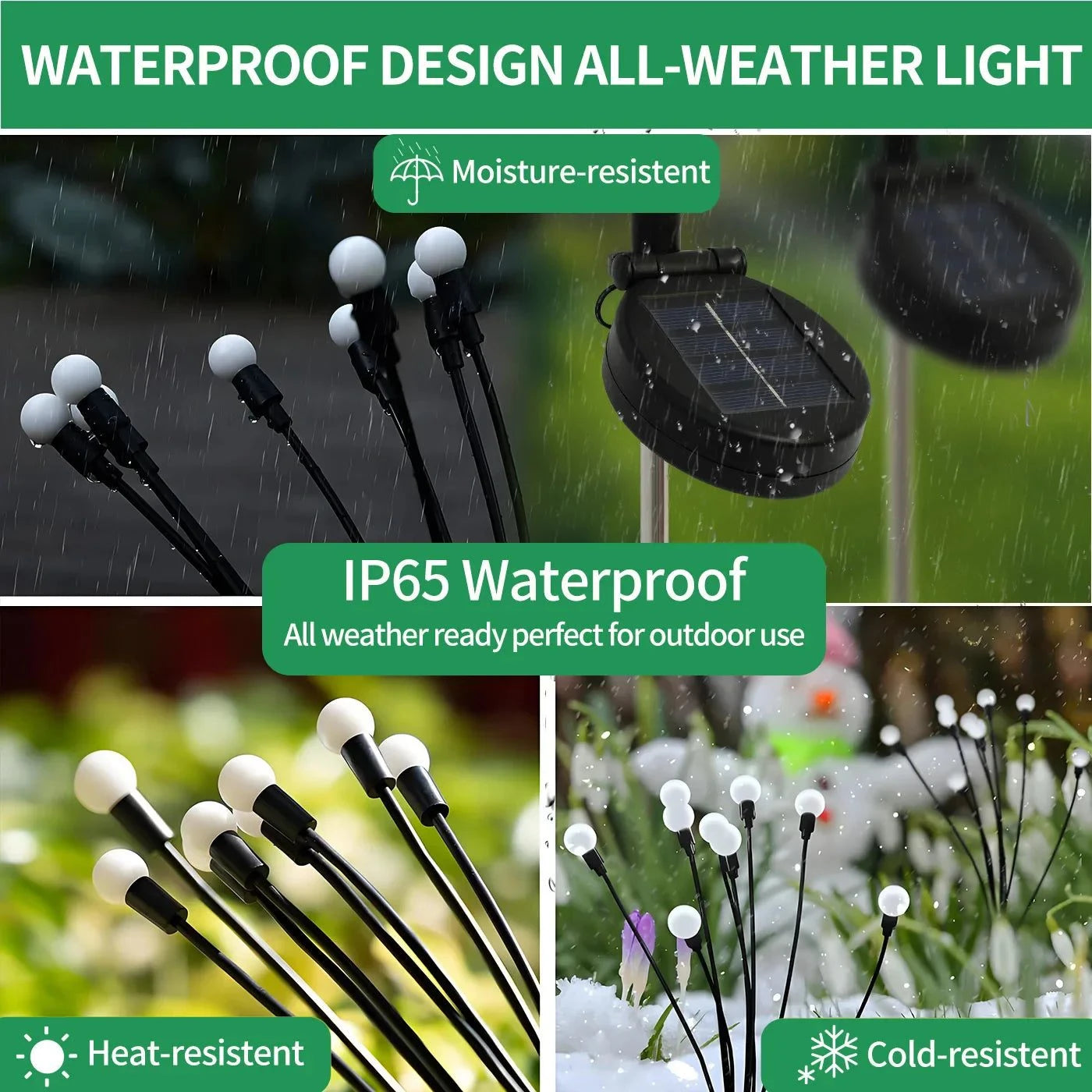 Solar Firefly Lights LED Solar Outdoor  Lights