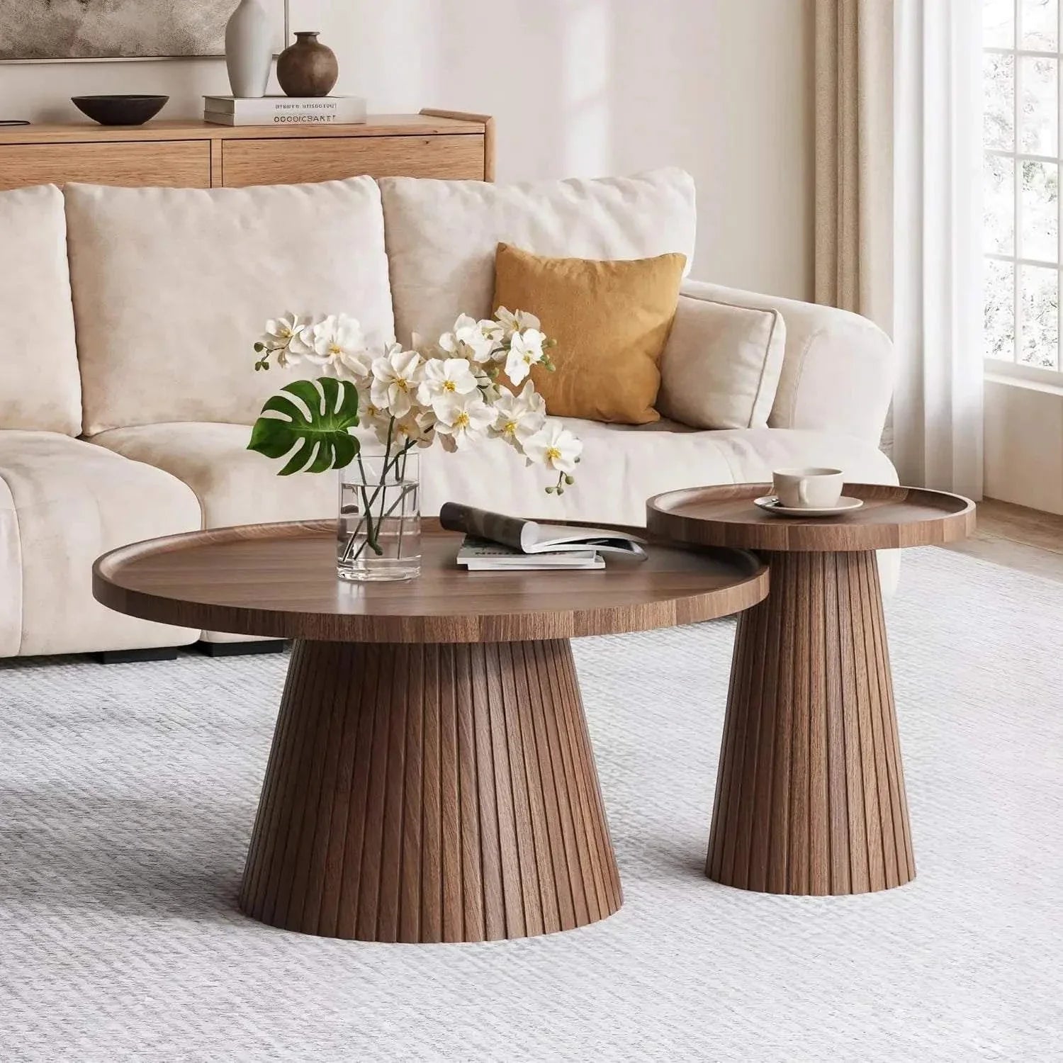 Nesting Coffee Table Set of 2